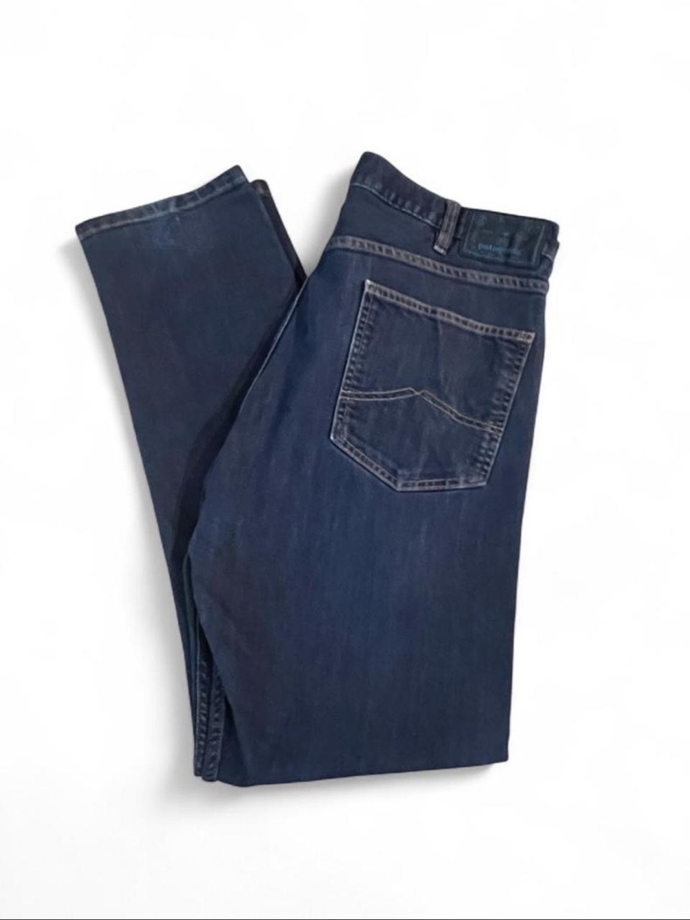 Patagonia Iron Clad Straight Stretch Jeans Mens 38x32 Organic Cotton Denim